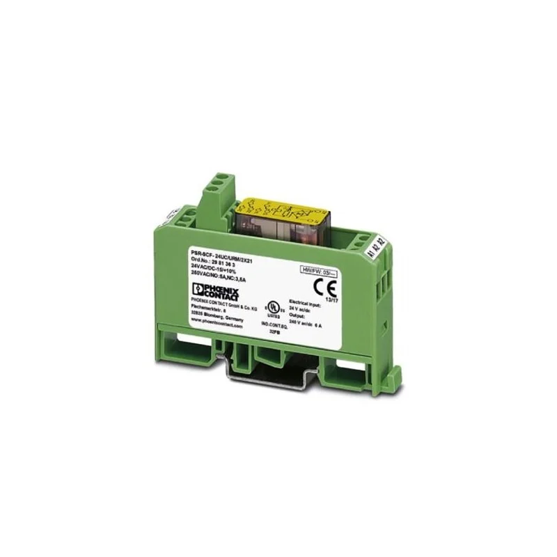 Phoenix Contact 2981363 – Coupling relay - PSR-SCF- 24UC/URM/2X21