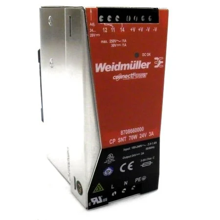 Weidmuller 8708660000 – CP-SNT-70W-24V-3A
