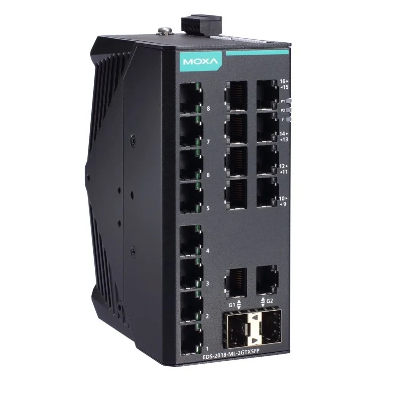 Moxa EDS-2018-ML-2GTXSFP-T