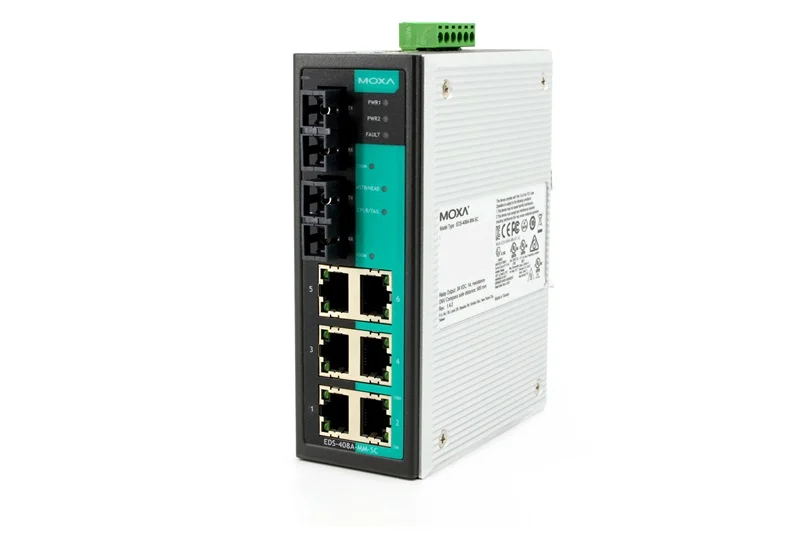 Moxa EDS-408A-MM-SC-T