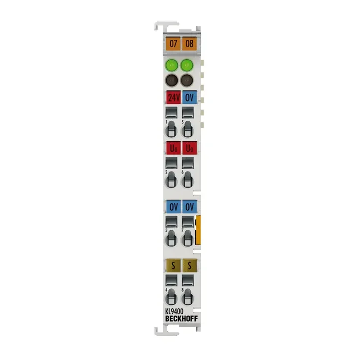 Beckhoff KL9400 Güç Kaynakları ve Enerji